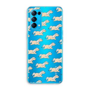 Ponys: Oppo Find X3 Lite Transparant Hoesje