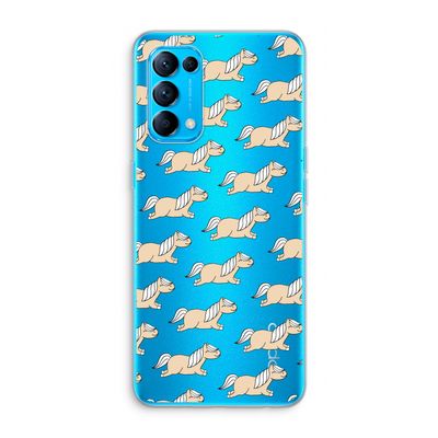 Ponys: Oppo Find X3 Lite Transparant Hoesje