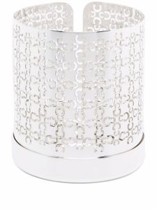 Christofle petit porte-bougies Iconik Hurricane - Argent