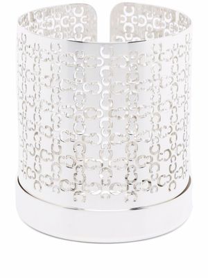 Christofle petit porte-bougies Iconik Hurricane - Argent