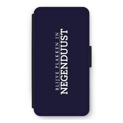 Blijve plakken in Negenduust: iPhone 11 Flip Hoesje