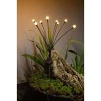 GALIX G4435 decoratie op zonne-energie - Boeketvorm - 8 LED - H69cm