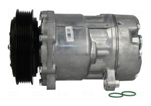 Compressor, airconditioning NISSENS, Spanning (Volt)12V, u.a. für VW