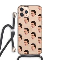 Ugly Cry Call: iPhone 11 Pro Transparant Hoesje met koord