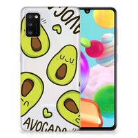 Samsung Galaxy A41 Telefoonhoesje met Naam Avocado Singing