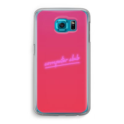 Vice Glow: Samsung Galaxy S6 Transparant Hoesje