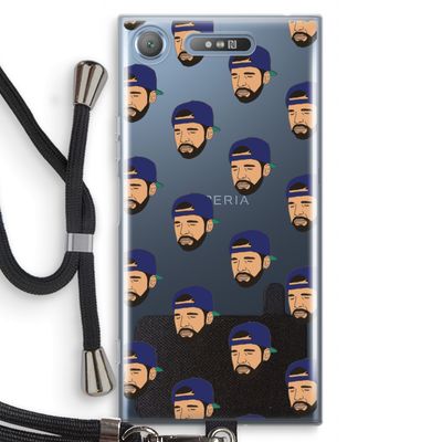 Drake Away: Sony Xperia XZ1 Transparant Hoesje met koord