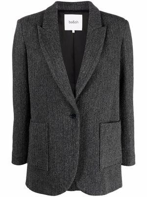Ba&Sh blazer Ckost à simple boutonnage - Gris