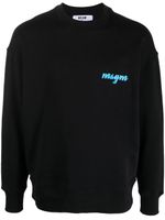 MSGM sweat à imprimé palmier - Noir - thumbnail