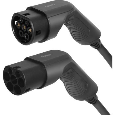 Deltaco EV-3207 electriciteitssnoer Zwart 7 m