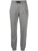 Roberto Cavalli pantalon de jogging à logo imprimé - Gris