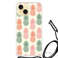 Apple iPhone 15 Beschermhoes Ananas