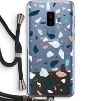 Terrazzo N°13: Samsung Galaxy S9 Plus Transparant Hoesje met koord