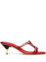 Tory Burch sandales Miller Bombé à petit talon - Rouge Tory Burch sandales Miller Bombé à petit talon - Rouge