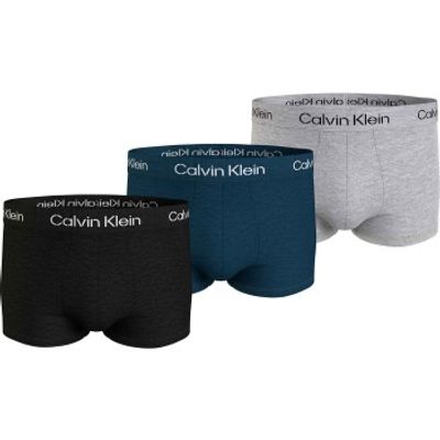 Calvin Klein 3 stuks Stencil Logo Cotton Stretch Trunk * Actie *