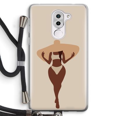 Let's get salty: Honor 6X Transparant Hoesje met koord