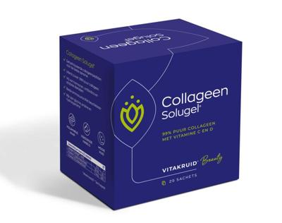 Vitakruid collageen solugel c en d 10gr