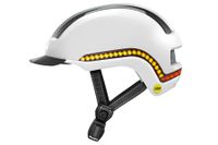 Nutcase Vio Mips Light Fietshelm - Glanzend Wit