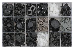 Assortiment bekleding clips voor Nissan 408 stuks 4822342