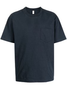 Suicoke t-shirt en coton à détail de poche - Bleu