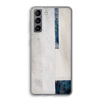 Meet you there: Samsung Galaxy S21 Transparant Hoesje