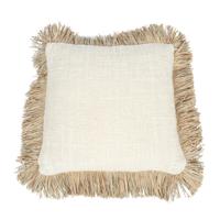 De Saint Tropez Kussenhoes - Naturel Wit - 60x60 De Saint Tropez Kussenhoes - Naturel Wit - 60x60
