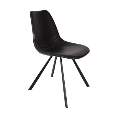 Dutchbone Franky stoel Black