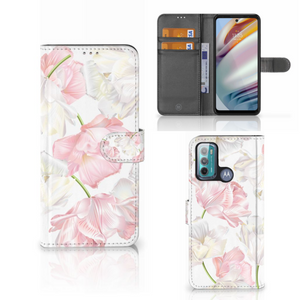 Motorola Moto G60 Hoesje Lovely Flowers