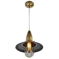 Trio Hanglamp Fisherman 150 X 32 Cm Staal/glas Brons - thumbnail