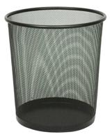 Papierbak vepa bins rond 19 liter zwart | 6 stuks