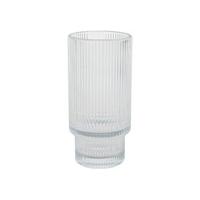 Glas Lines clear stapelbaar Ø 7,7x14 cm 460 ml - thumbnail