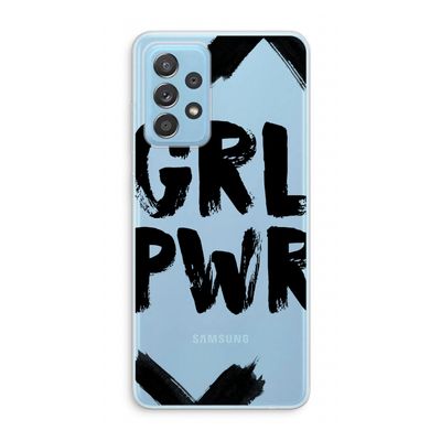 Girl Power #2: Samsung Galaxy A73 Transparant Hoesje