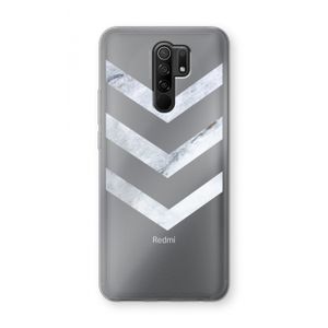 Marmeren pijlen: Xiaomi Redmi 9 Transparant Hoesje