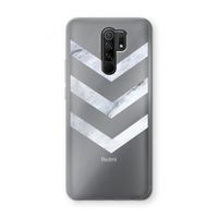 Marmeren pijlen: Xiaomi Redmi 9 Transparant Hoesje