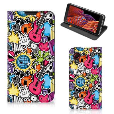 Samsung Galaxy Xcover 5 Hippe | Standcase | Punk Rock