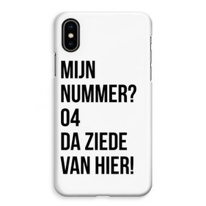 Da ziede van hier: iPhone XS Max Volledig Geprint Hoesje