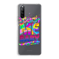 Touch Me: Sony Xperia 10 III Transparant Hoesje