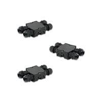 Set 3 stuks lasdozen IP68 - 4 ingangen Set 3 stuks lasdozen IP68 - 4 ingangen