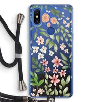 Botanical sweet flower heaven: Xiaomi Mi Mix 3 Transparant Hoesje met koord