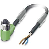 Phoenix Contact 1682838 Sensor/actuator connector, geassembleerd M12 Aantal polen (sensoren): 3 Bus, haaks 5.00 m 1 stuk(s) Piece