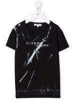 Givenchy Kids t-shirt à logo imprimé - Noir - thumbnail