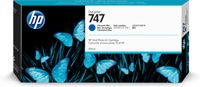 HP 747 chromatisch blauwe DesignJet inktcartridge, 300 ml - thumbnail