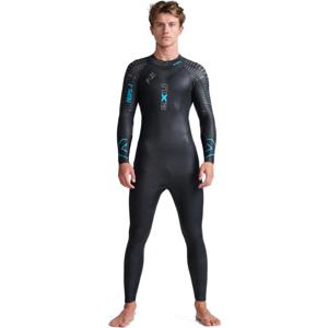 2XU Propel:2 lange mouw wetsuit zwart/blauw heren L