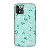 Small white flowers: Volledig geprint iPhone 11 Pro Hoesje