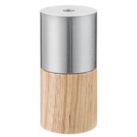 home sweet home combi fitting rond E27 - mat staal / hout
