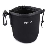 Neopreen slr cameralens zak zak medium uitvoering voldaan clip (10x14cm)