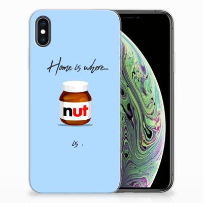 Apple iPhone Xs Max | Siliconen Case | Nut Home