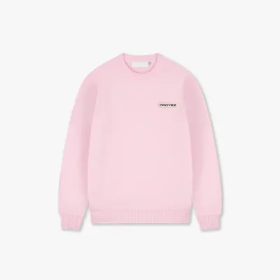 Croyez Etiquette Knit Sweater Heren Roze - Maat XS - Kleur: Roze | Soccerfanshop Croyez Etiquette Knit Sweater Heren Roze - Maat XS - Kleur: Roze | Soccerfanshop