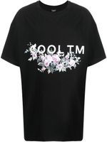 COOL T.M t-shirt à logo imprimé - Noir