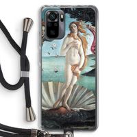 Birth Of Venus: Xiaomi Redmi Note 10 Pro Transparant Hoesje met koord